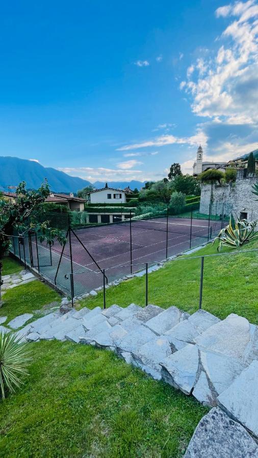 Lake View, Swimming Pool, Tennis Court And Private Parking Mezzegra Extérieur photo
